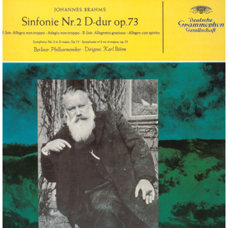 BRAHMS - Böhm - Symphonie n°2 pour orchestre en ré majeur op.73 import Japon..